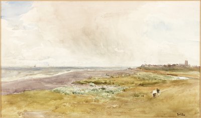 Southwold desde la playa de Thomas Collier